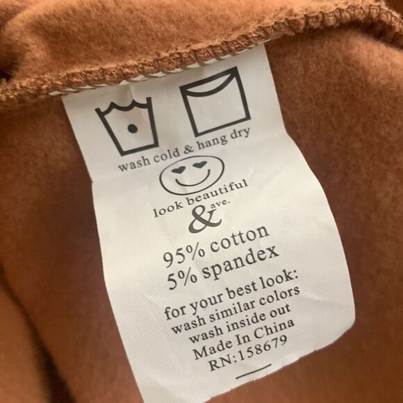 Ampersand Ave SingleHood Madrid Diagonal Colorblock Fleece Sweatshirt Hoodie S - Picture 11 of 11